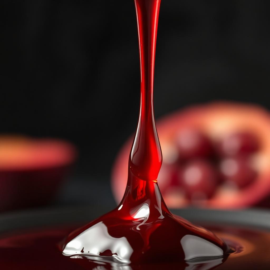 Pomegranate Molasses Glaze